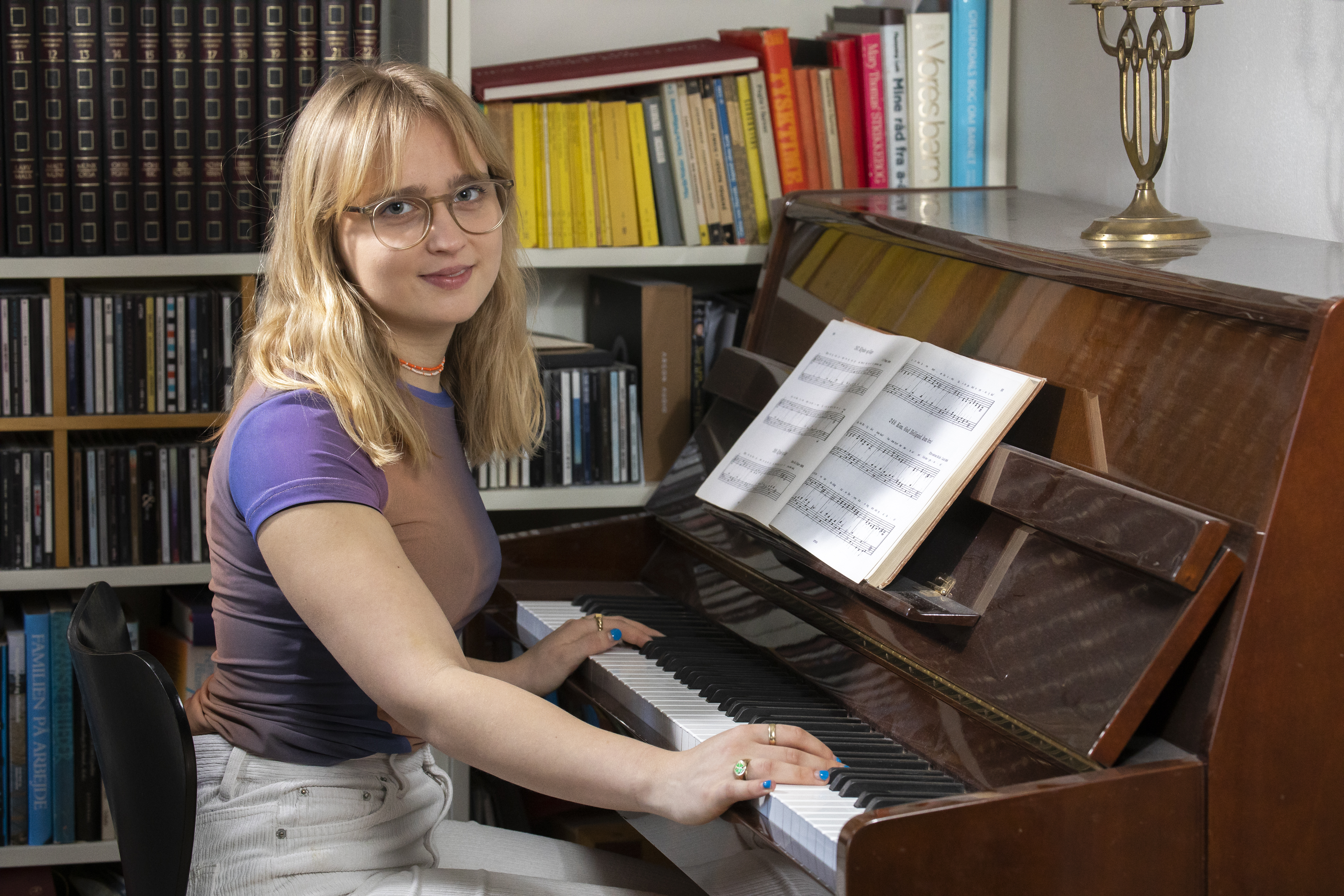 Ane Kjeldvig-Eriksen fik stress i gymnasiet