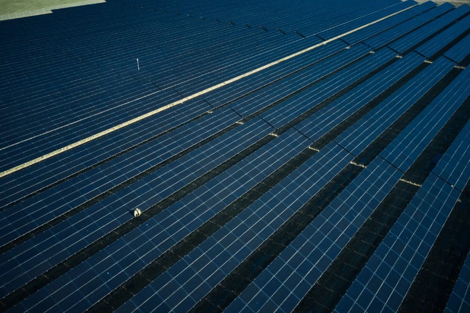 Solcelleanlæg ved det nye OUH