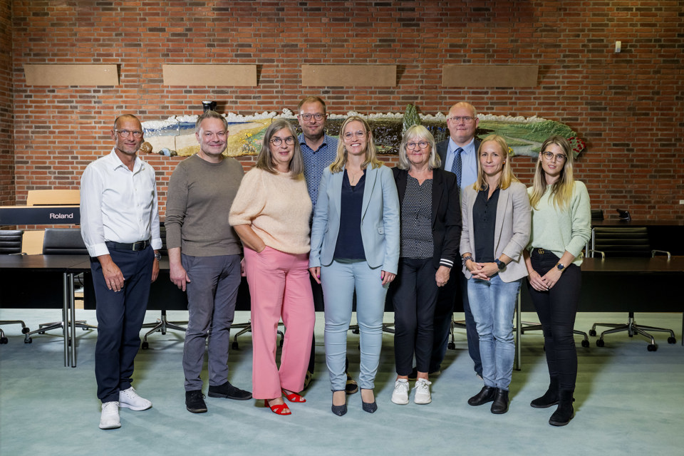 Forligsparterne bag budgetaftalen for 2024