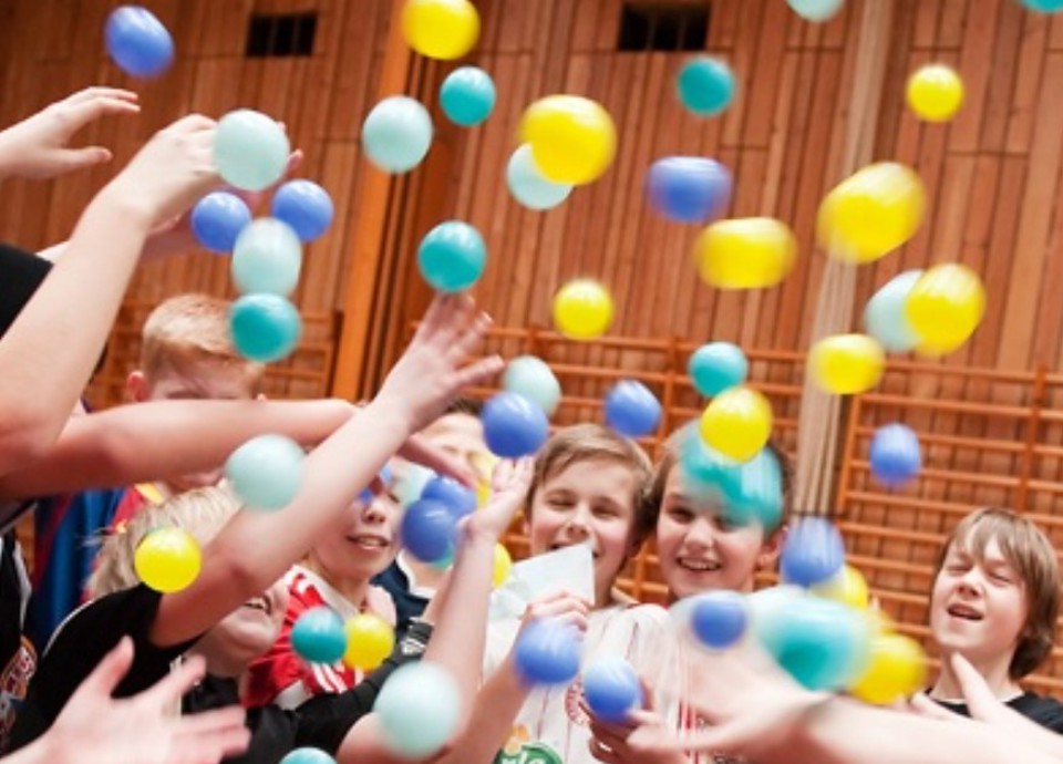 6. B på Fourfeldtskolen i Esbjerg vandt 1. præmien. Foto: Jørgen Diswal
