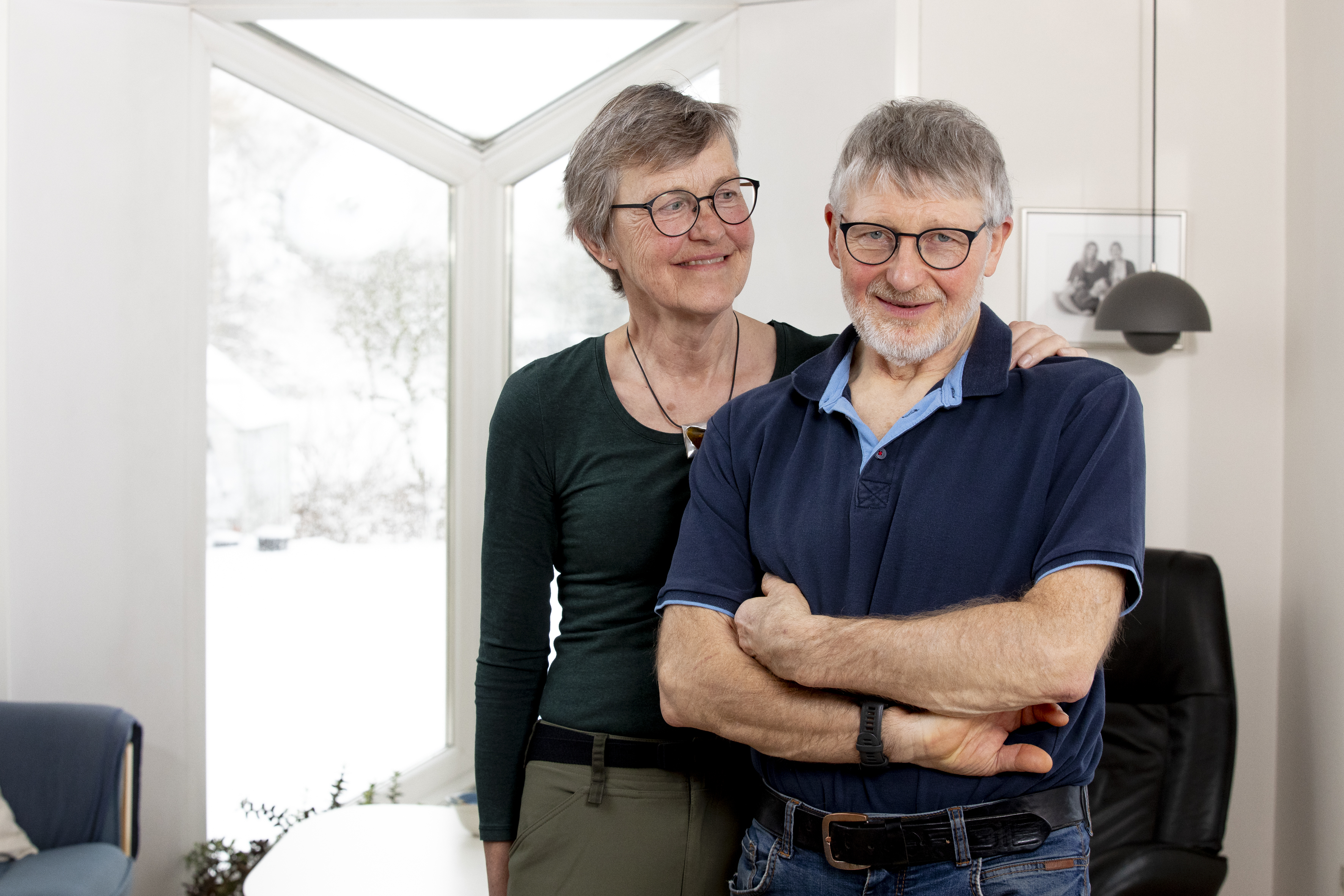 Ægteparret Knud Hansen og Jytte Pedersbæk 