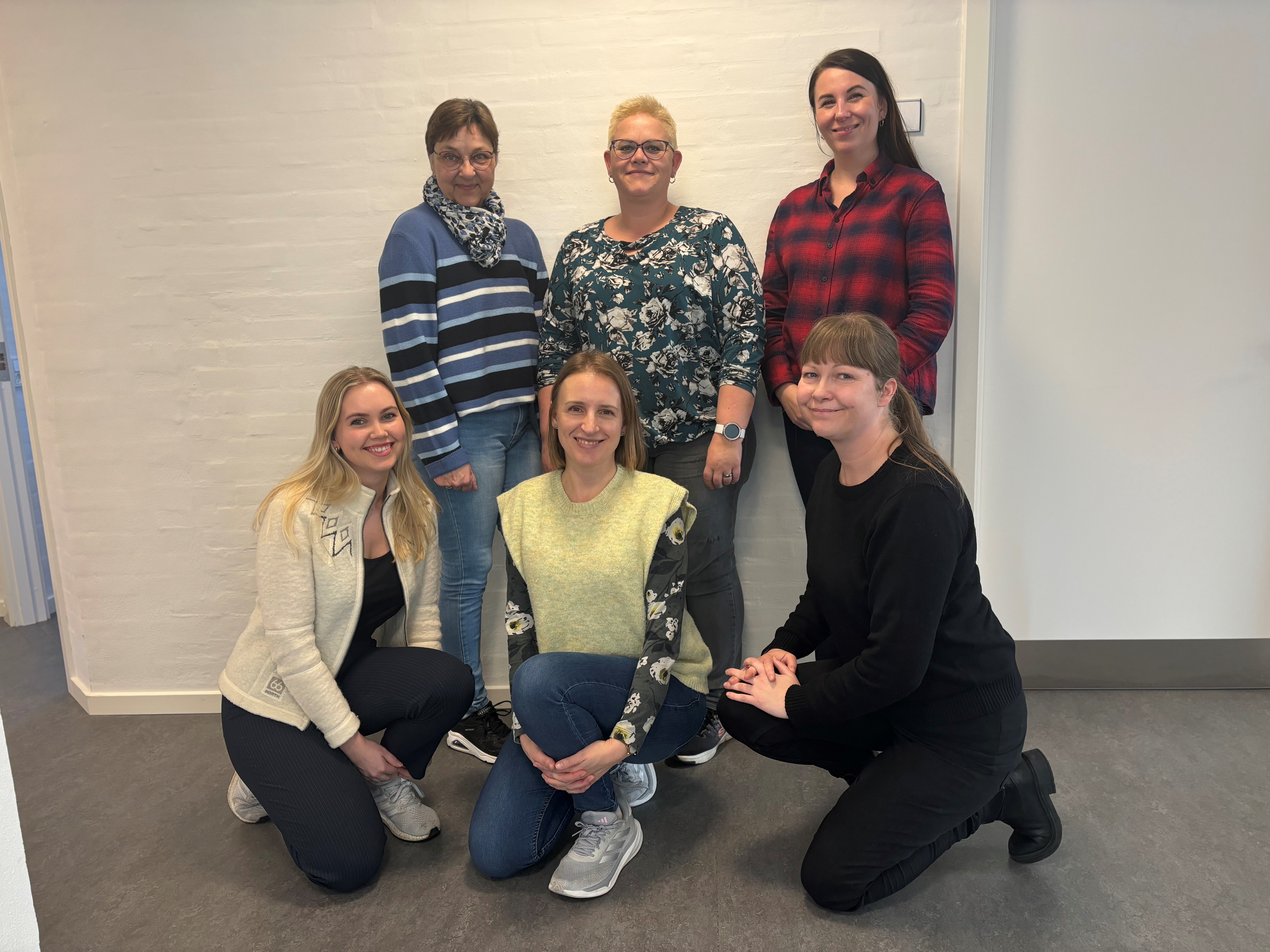 Billede af det kliniske personale ved Lægerne i Gørding