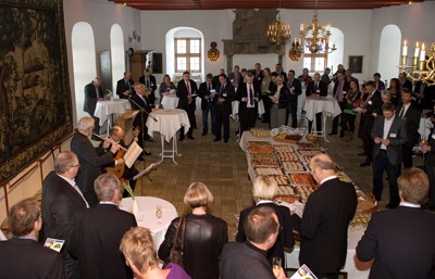 Mange trodsede kulden og tog til Region Syddanmarks nytårskur  på Koldinghus, fredag 8. januar 2010. Fotos: Jørgen Diswal