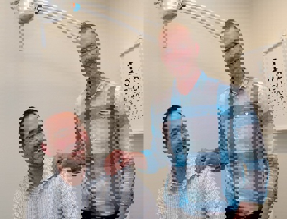 Allan Paaske Pedersen og Philip Holm-Hansen skabte sammen  ideen til den nye lægeklinik. Bygget på venskab og god vilje. 