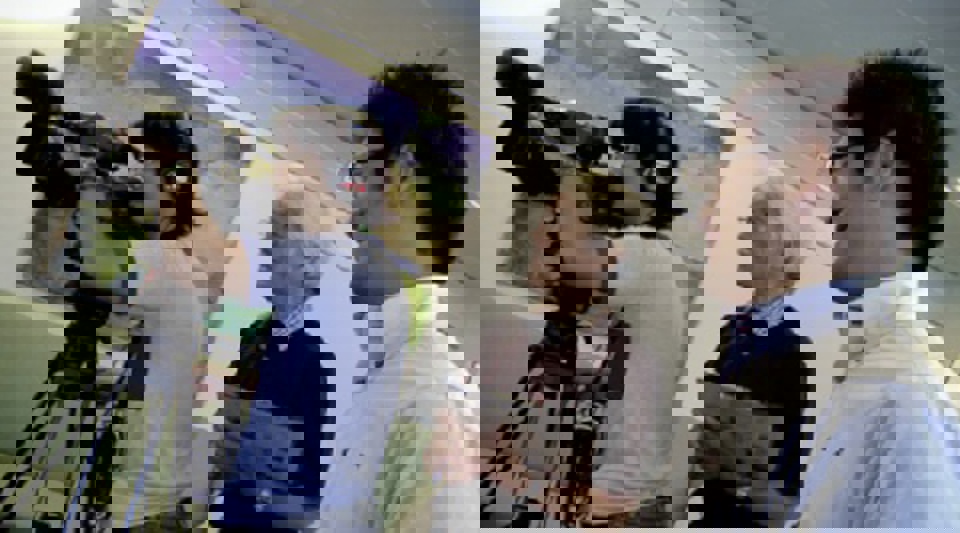 Japansk besøg Den japanske tv-station NHK har taget den lange tur fra Tokyo  til Vejle for at høre, hvordan Region Syddanmark arbejder med  borgerinddragelse. Fotos: Jakob Fynsk.