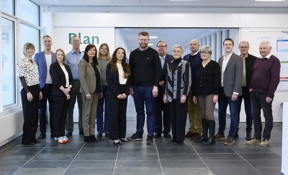 Gruppefoto af medlemmerne i Sundhedsråd Lillebælt