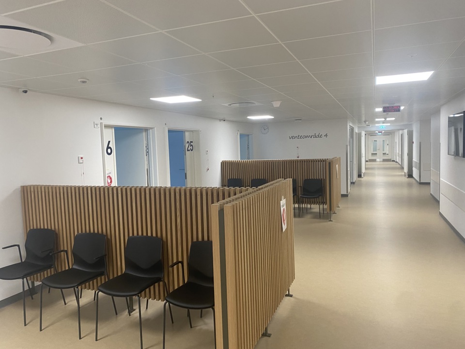 Venteområde, Esbjerg Sygehus