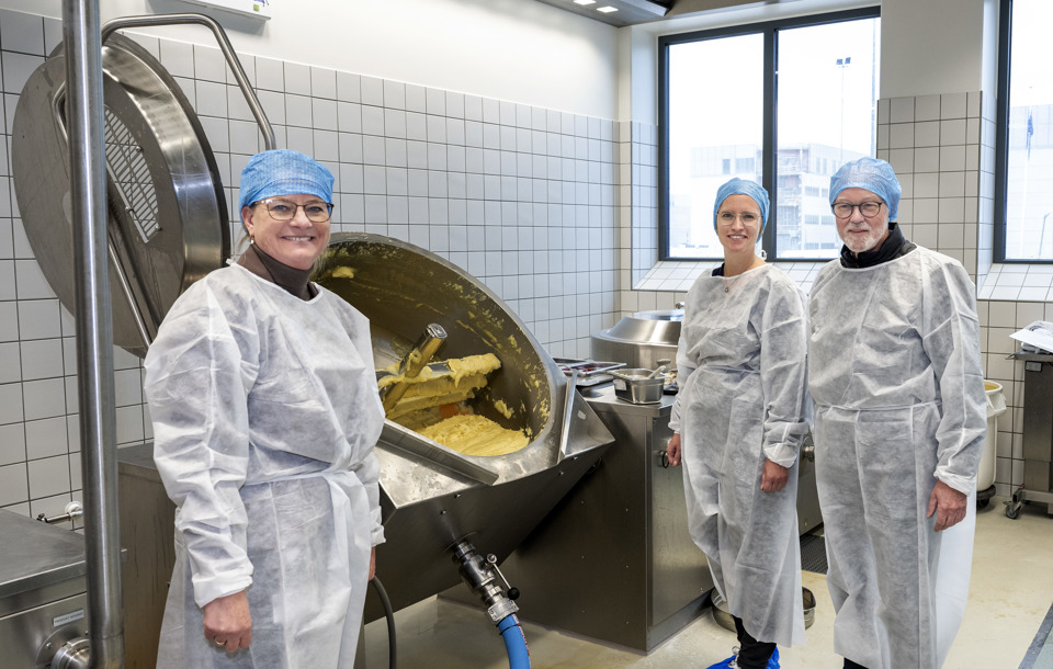 Kartoffelmosproduktion i hospitalskøkken