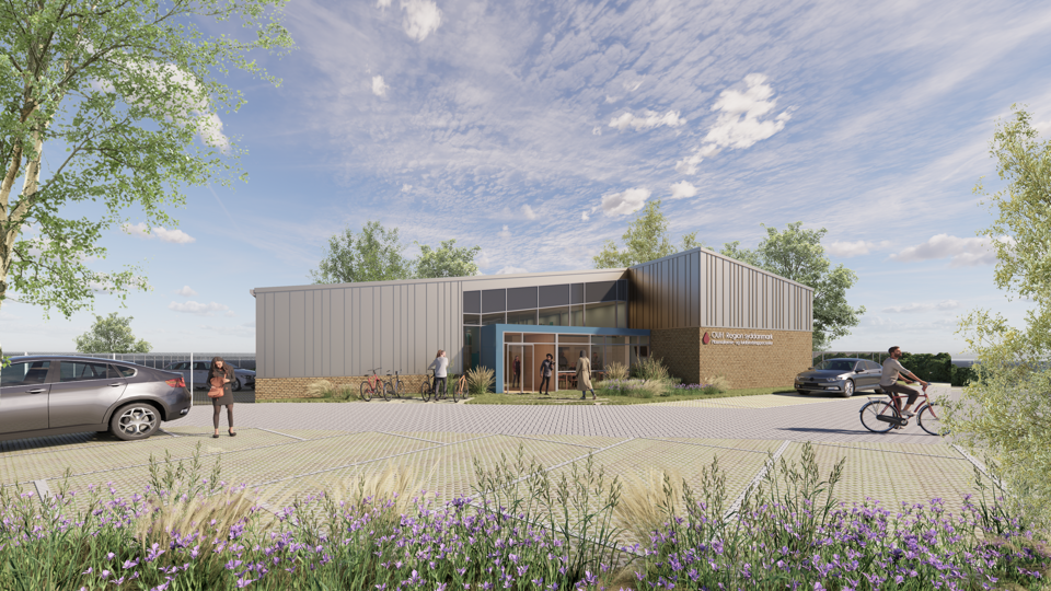 Hovedindgang: Plasmaferese- og fuldblodstappecenter