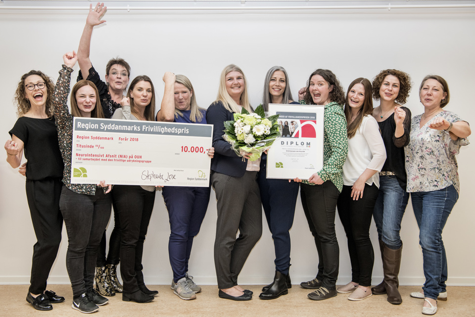 Vinder-foto af udrykningsgruppen.