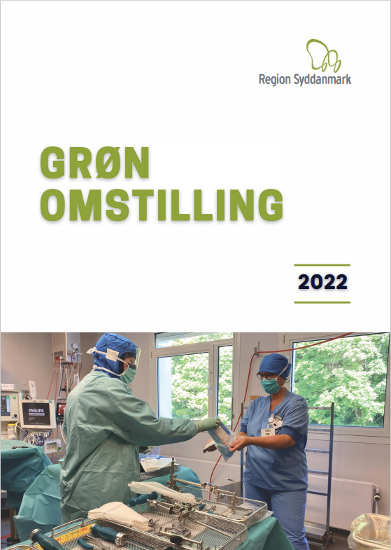 Forside fra redegørelsen for grøn omstilling 2022