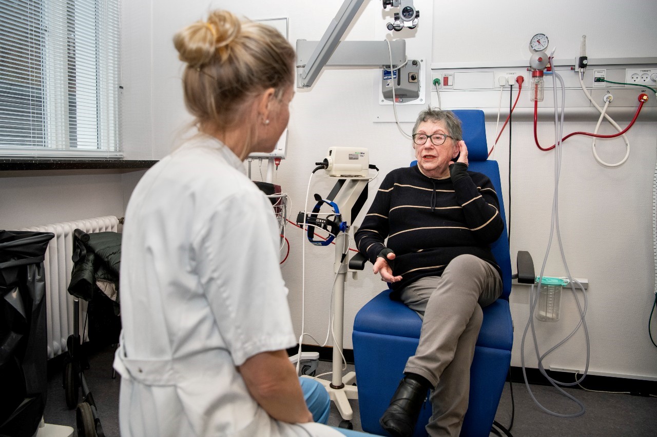 Birgit Gunvald Gydesen har været hårdt ramt af øresten.