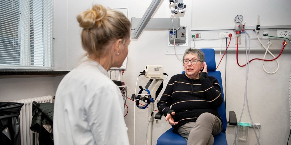 Birgit Gunvald Gydesen har været hårdt ramt af øresten.