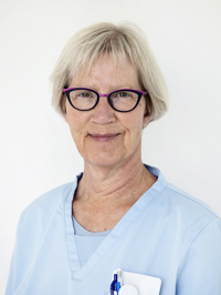 Portræt af chefsygeplejerske Helle Vibeke Andersen