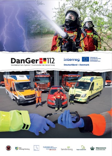 Beredskaber og myndigheder, der deltager i DanGer112-projektet