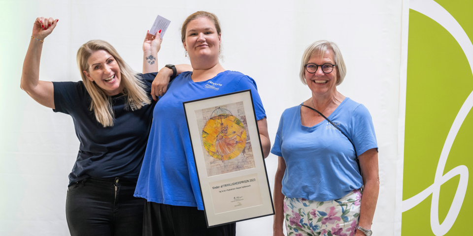 Tøj To Go - vinder af Frivillighedsprisen 2023 - en af de mindre priser