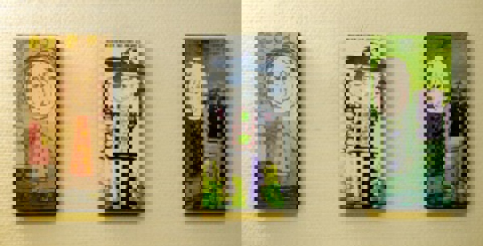 Udsmykningen i ambulatoriet er både børnevenlig  og i børnehøjde.