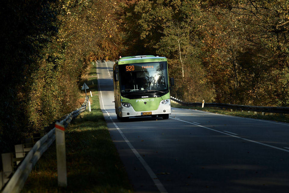 Billede af en regionalbus