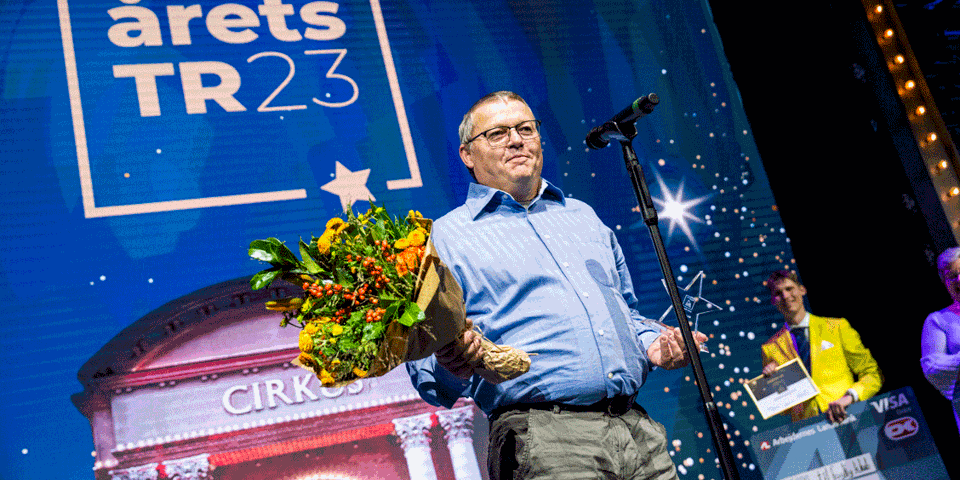 John Kopaz modtager prisen som "Årets uddannelsesmentor"
