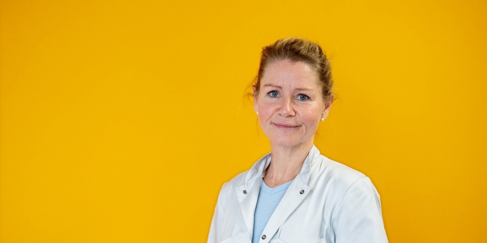 Overlæge Pernille Hahn fra Øre-Næse-Halsafdelingen på Vejle Sygehus