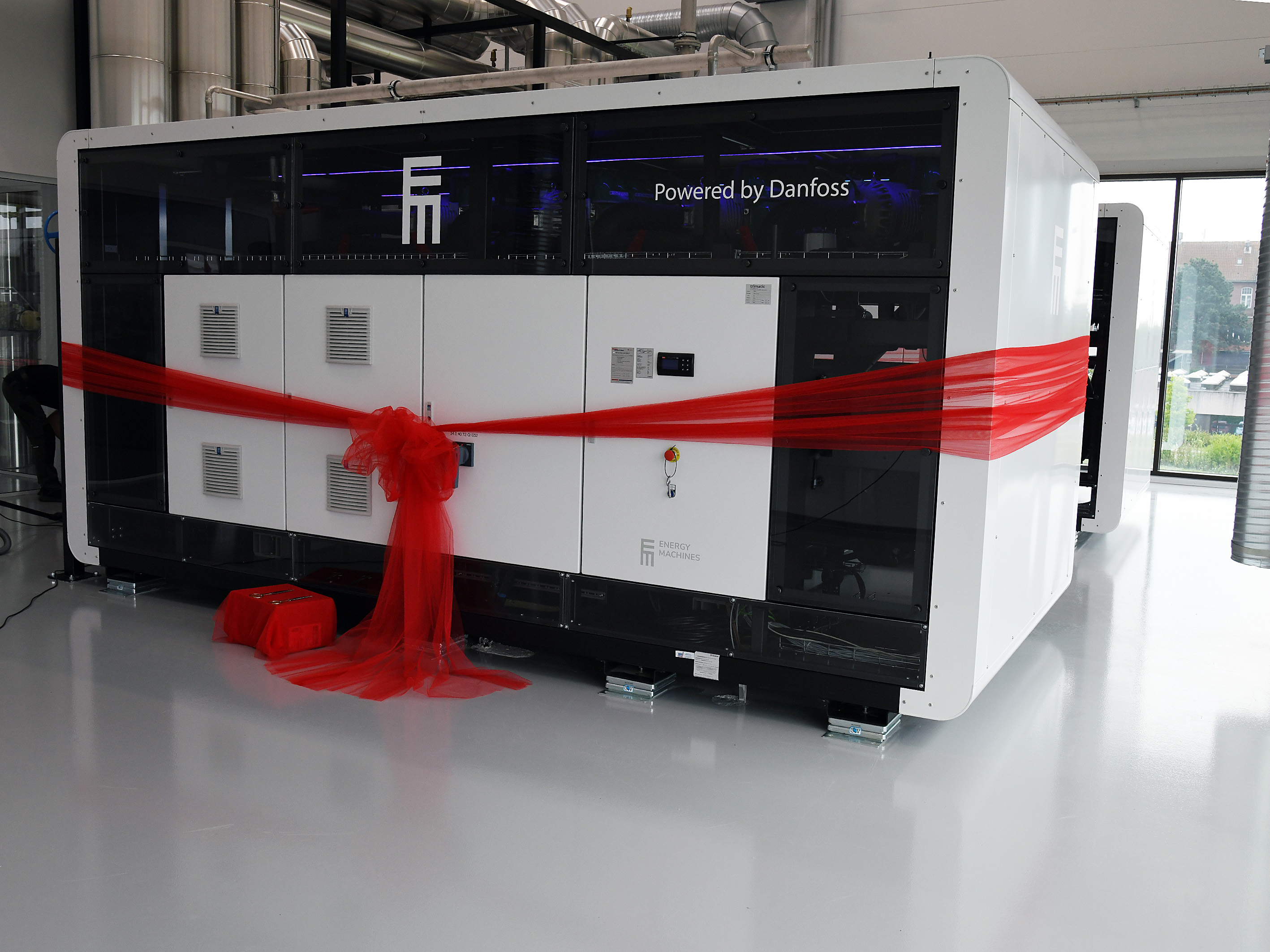 De nye varmepumper på Sygehus Sønderjylland i Sønderborg