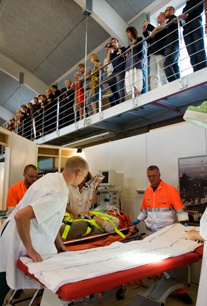 Statister til åbning af innovationscenter Modellen af den fælles akutmodtagelse har været under udvikling i to måneder og under opbygning i cirka halvanden måned.