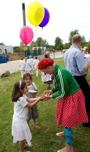 Hospitalsklovnen var naturligvis også på banen.  