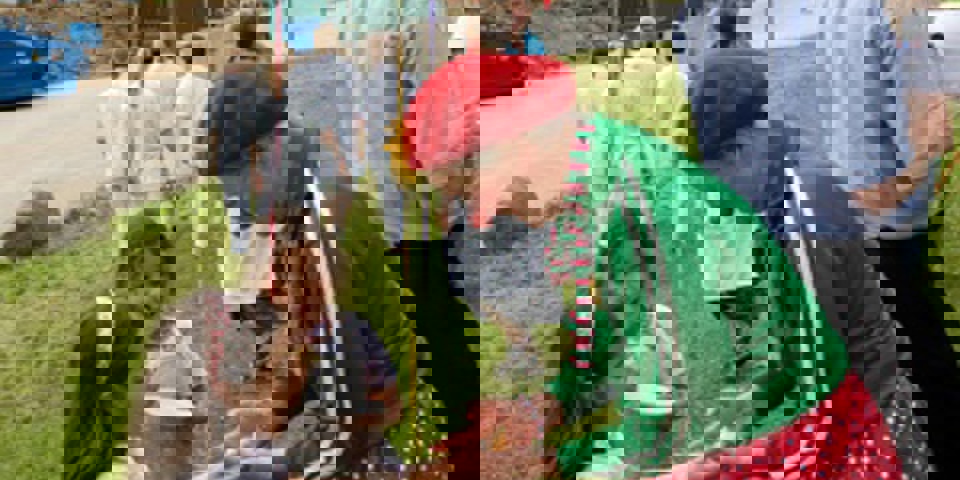 Hospitalsklovnen var naturligvis også på banen.