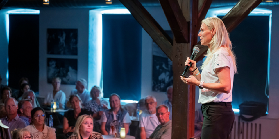 Anna Bjerre holder fordrag