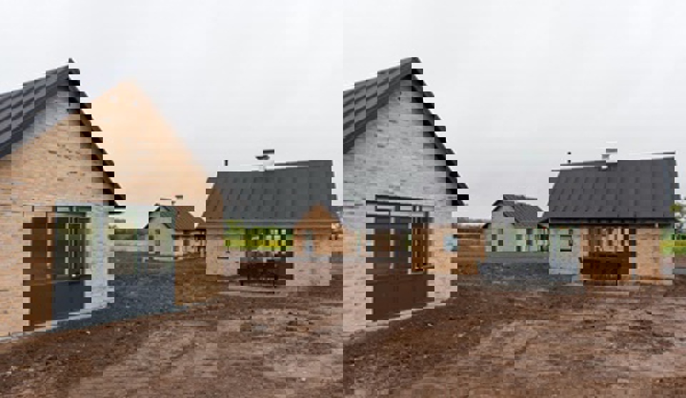 Kingstrups fire nye boliger blev indviet 17. maj 2011. På sigt er der mulighed for at udvide med flere boliger.