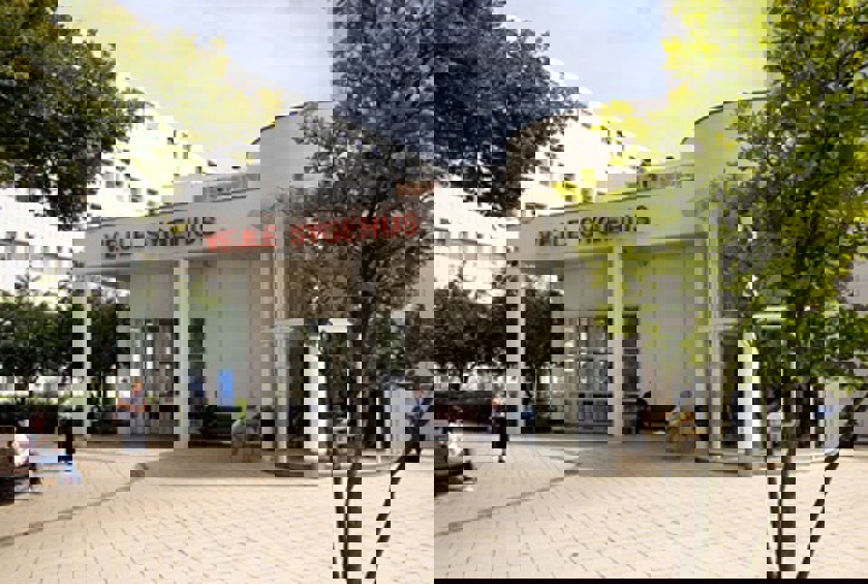 Sygehuset i Vejle er et af de sygehuse, der fremover kan komme til at behandle trombolysepatienter. Foto: Jørgen Diswal   