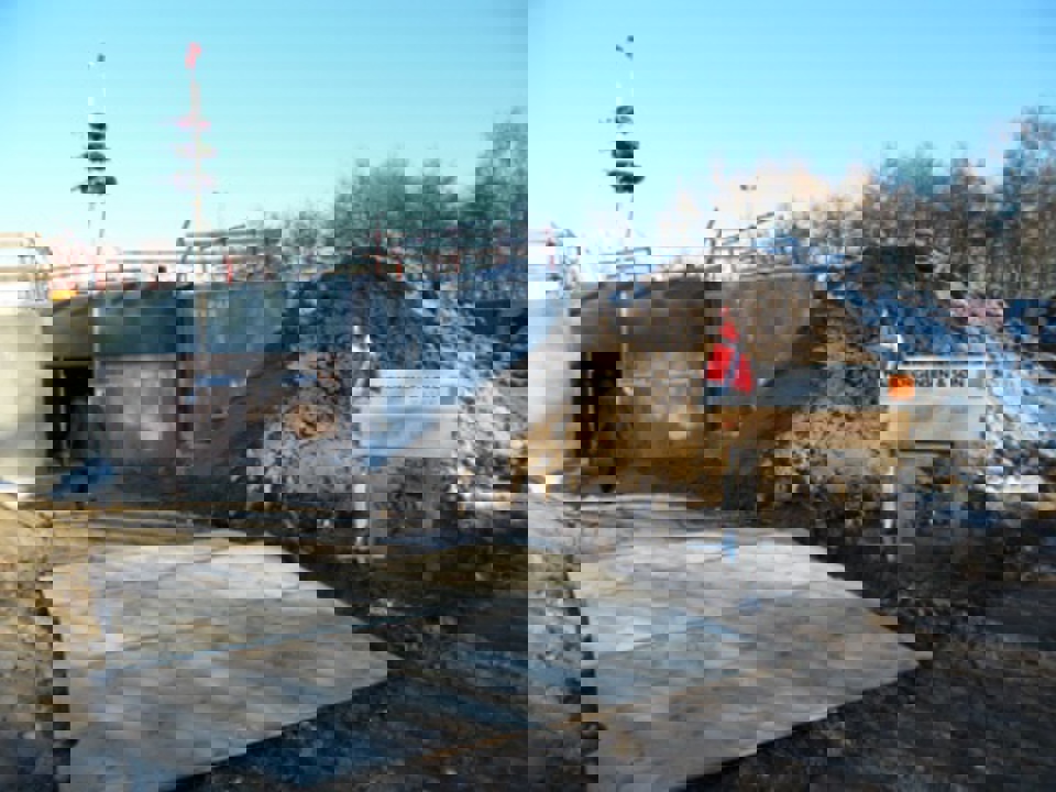 Der var rejsegilde 30. november 2010. Byggeriet forventes at  stå færdig i foråret 2011.